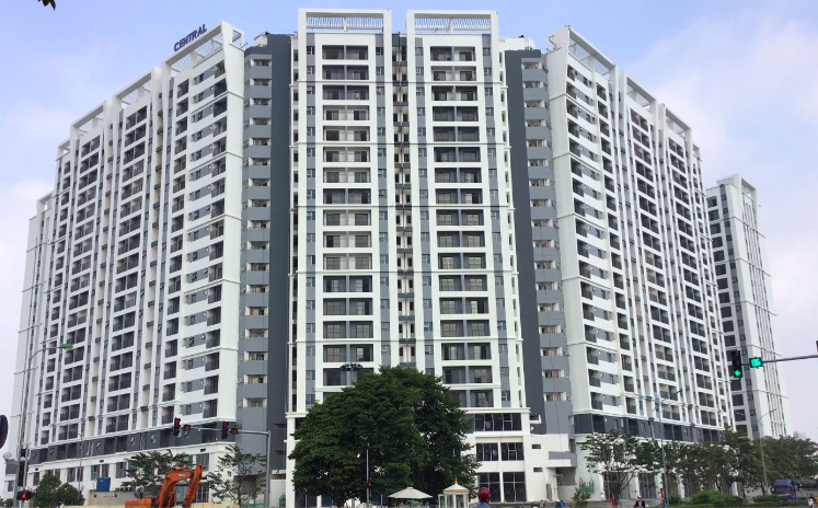 Một Dự án nhà ở xã hội tại Hà Nội. Hình ảnh minh hoạ