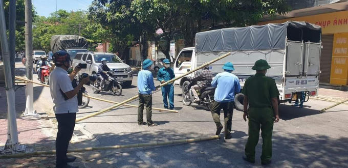 Tháo bỏ cách ly sau gần 1 ngày đối với 2 phường tại TP Vinh - Nghệ An