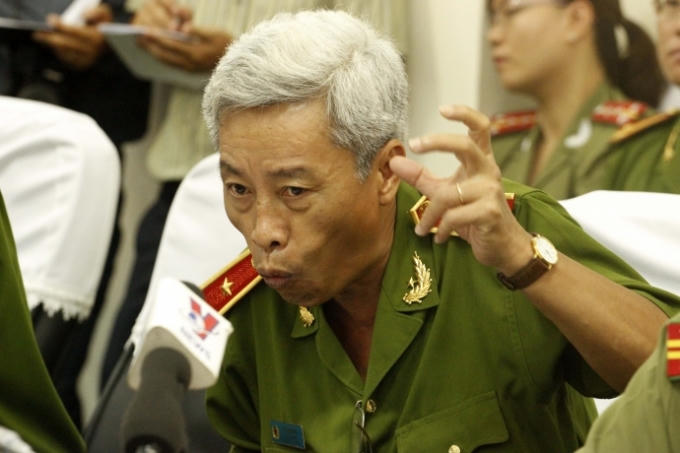 Thiếu tướng Minh khẳng định không có chuyện cạnh tranh làm ăn trong vụ án này.