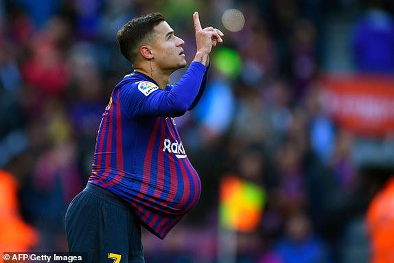 Coutinho ghi bàn mở tỉ số.