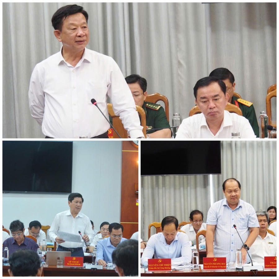 Các đại biểu tập trung thảo luận, đóng góp nhiều ý kiến sâu sắc, sát thực tiễn, thể hiện quyết tâm chính trị cao trong tổ chức thực hiện hiệu quả các mục tiêu, nhiệm vụ đã đề ra.