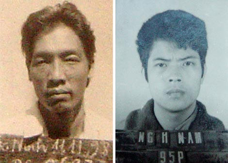 *Hai tử tù Thân "rau muống" và Nam "cu chinh".