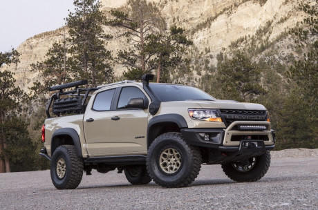 Chevrolet Colorado d&atilde; chiến với bản độ cho nh&agrave; th&aacute;m hiểm