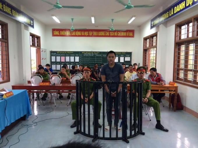 Bị cáo Hồ Văn Dàng.