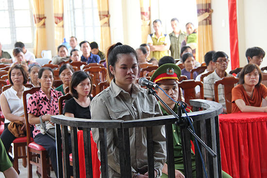 Bị cáo Thi Thị Hoa Chi.