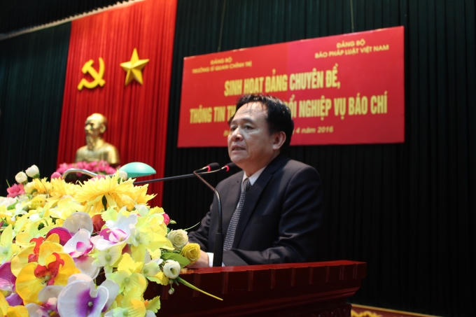 Phó Tổng Biên tập Thường trực Đặng Ngọc Luyến.