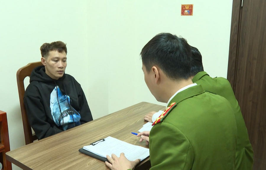 Đối tượng Lô Văn Khánh - Ảnh Công an Thanh Hóa.