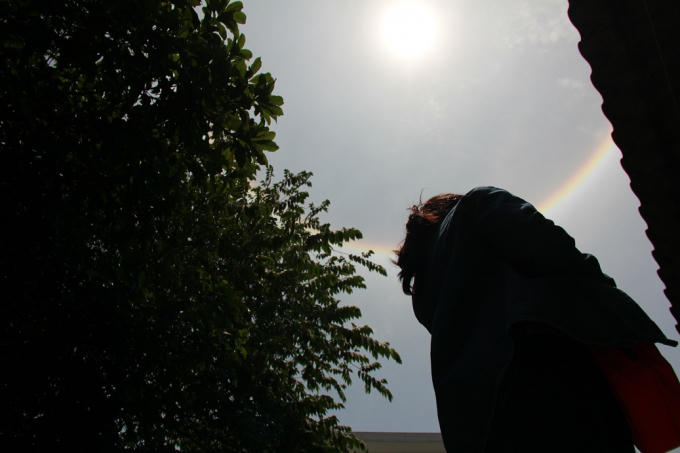 Hiện tượng kì lạ xuất hiện ở bầu trời Huế đúng vào mùa Phật đản