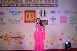 Các tiết mục văn nghệ tại buổi Thanks Party.