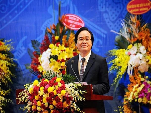 Bộ trưởng Bộ GD&amp;ĐT Phùng Xuân Nhạ.