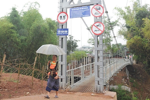 Thủ tướng đồng ý điều chỉnh Đề án xây dựng cầu nông thôn các tỉnh miền núi. (Ảnh: Internet).