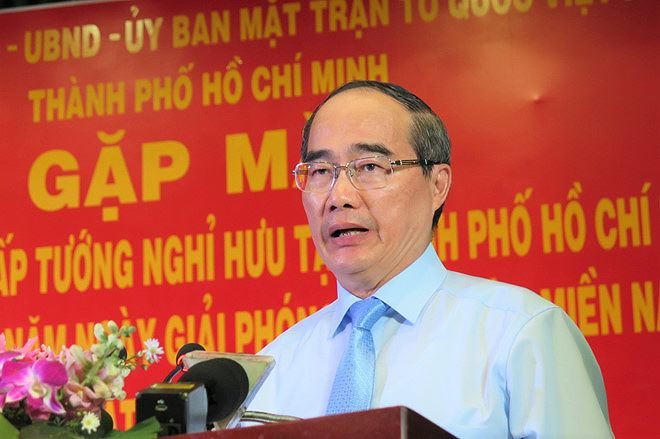 Bí thư Thành ủy TPHCM Nguyễn Thiện Nhân