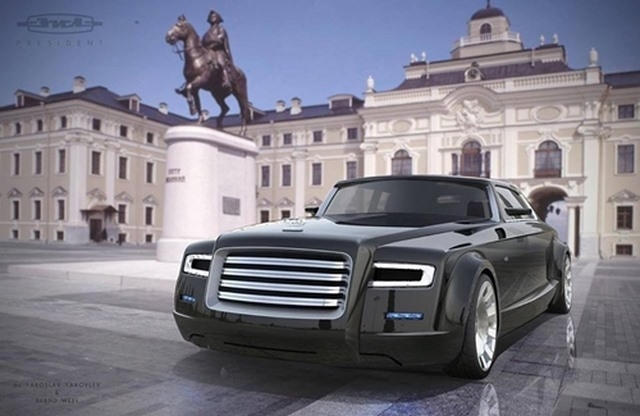Mẫu xe hơi tổng thống đang được điện Kremlin phát triển.