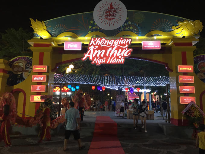 Không gian ẩm thực DIFF 2018 chính thức ra mắt tại Sun World Danang Wonders.