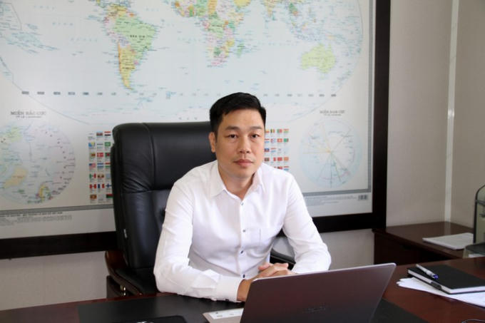 Giám đốc Công ty CP Xơ sợi Tổng hợp An Sơn Hồ Trí Dũng.