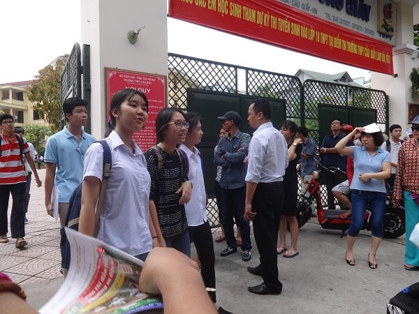 Thi tuyển sinh vào lớp 10: Đề thi văn không làm khó thí sinh