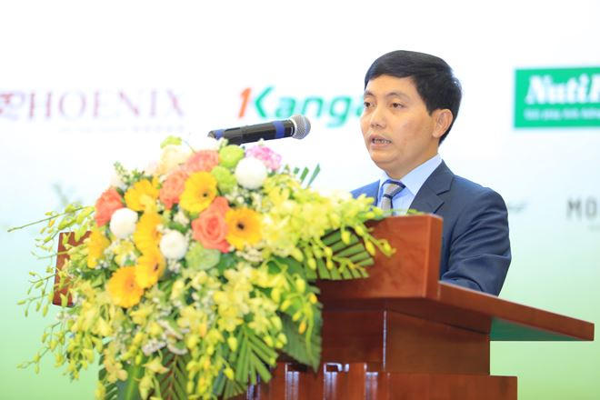 Ông Trần Đức Vinh phát biểu khai mạc Lễ trao giải.