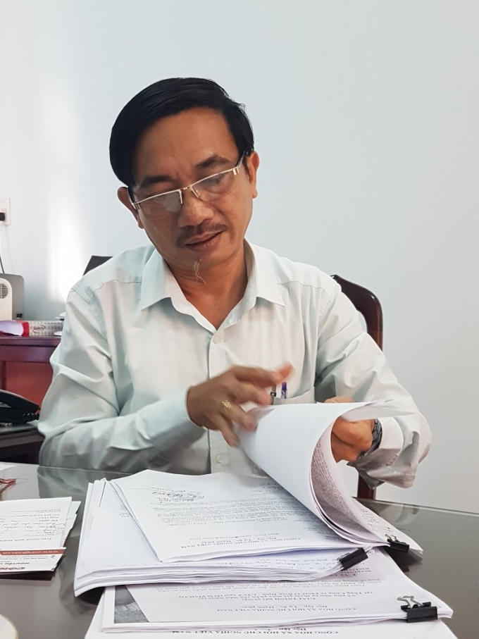 ông Lê Trung Hậu - Phó Giám đốc Quỹ đầu tư phát triển Bình Định