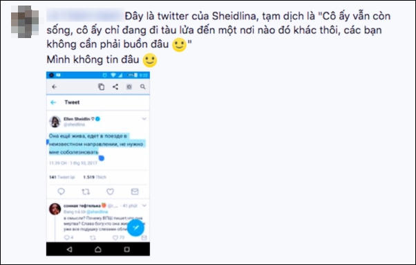 Một người bạn của Plaaastic xác nhận blogger vẫn còn sống.