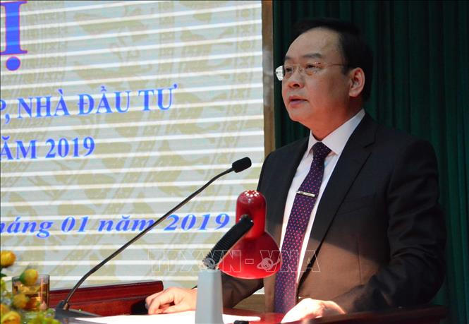 Ông Mùa A Sơn, Phó Bí thư Tỉnh ủy - Chủ tịch UBND tỉnh Điện Biên (Ảnh: TTXVN).