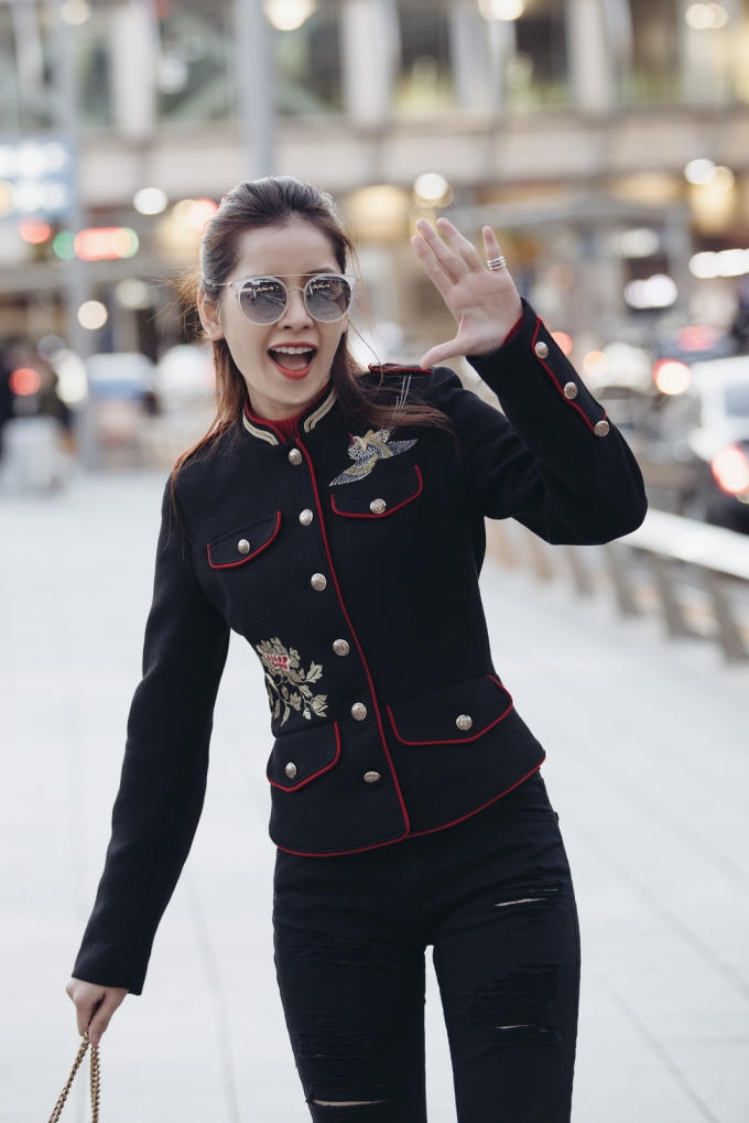 Chi Pu bất ngờ hội ngộ Monstar tại H&agrave;n Quốc