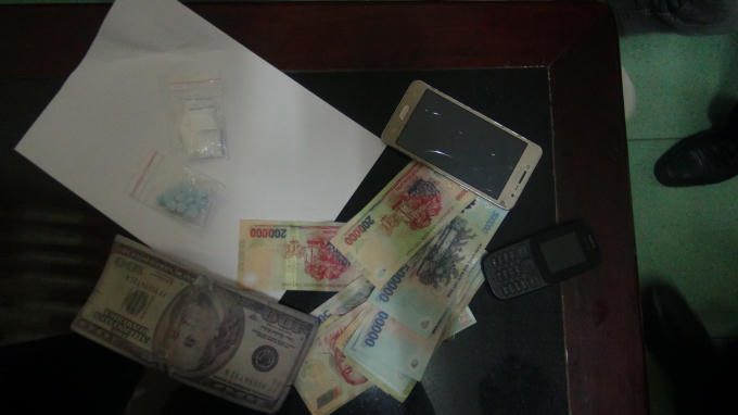 Tang vật bị thu giữ.