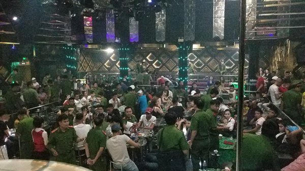 Quang cảnh buổi kiểm tra. Ảnh. M.V