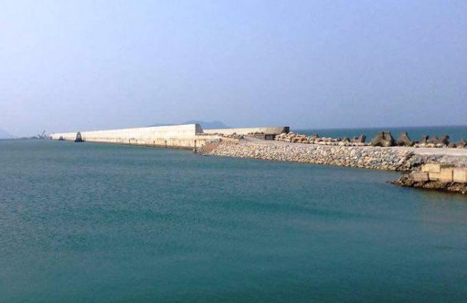 Khu vực công ty TNHH Hưng Nghiệp Formosa, đơn vị đã gây ra sự cố về ô nhiễm môi trường vừa qua.