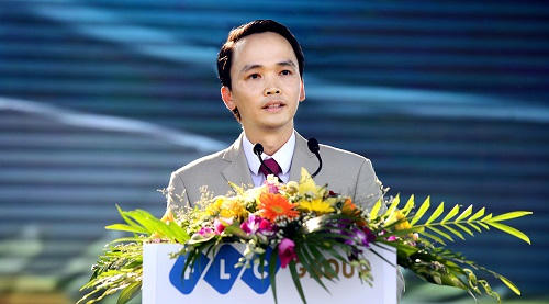 Ông Trịnh Văn Quyết, Chủ tịch HĐQT Tập đoàn FLC vừa công bố nghị quyết thành lập Công ty TNHH Hàng không Tre Việt với vốn điều lệ 700 tỷ đồng. Ảnh Internet.