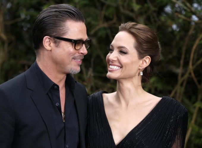 Brad Pitt và Angelina Jolie tham gia lễ ra mắt bộ phim Maleficent ở London năm 2014. (Ảnh: Reuters)