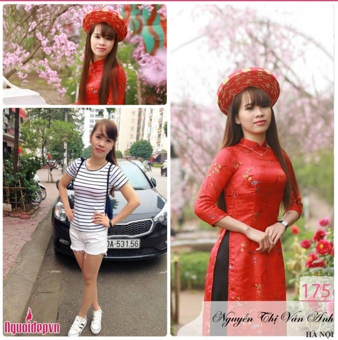 Nguyễn Thị Vân Anh sinh năm 1990 đến từ mảnh đất Hà Thành.  Cô sở hữu chiều cao 1m68, số đo 84 - 64 - 87.