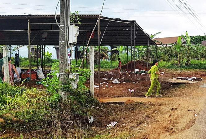 Nơi xảy ra vụ hỗn chiến giữa hai nhóm thanh niên.