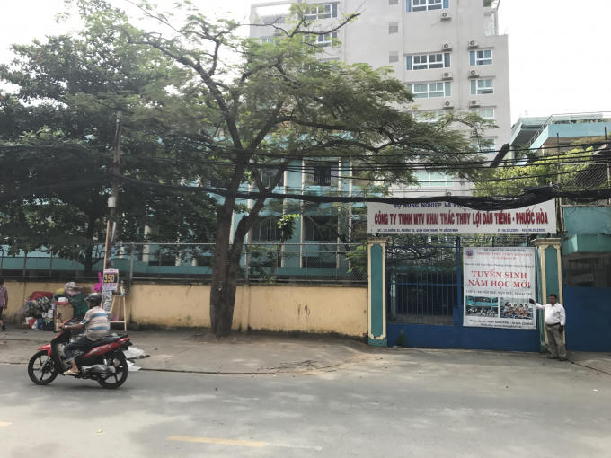 Một phần mảnh đất bà Y khiếu nại được Ban kiến thiết Dầu Tiếng đem cho thuê thời gian dài.