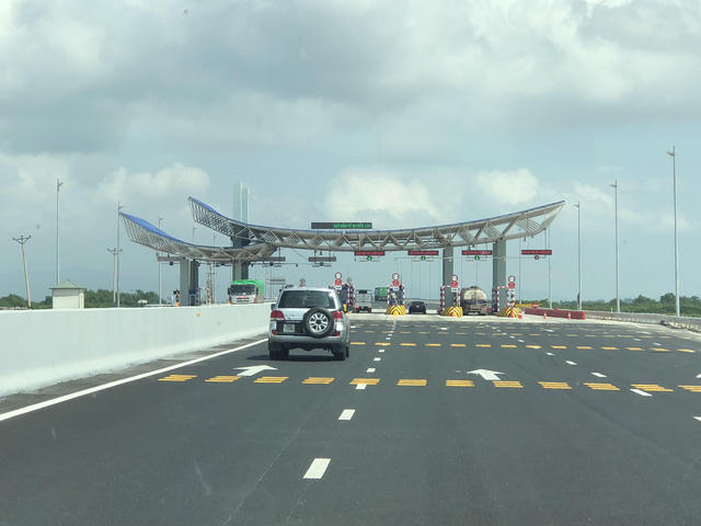 Cầu Bạch Đằng được thông xe ngày 1/9 vừa qua.