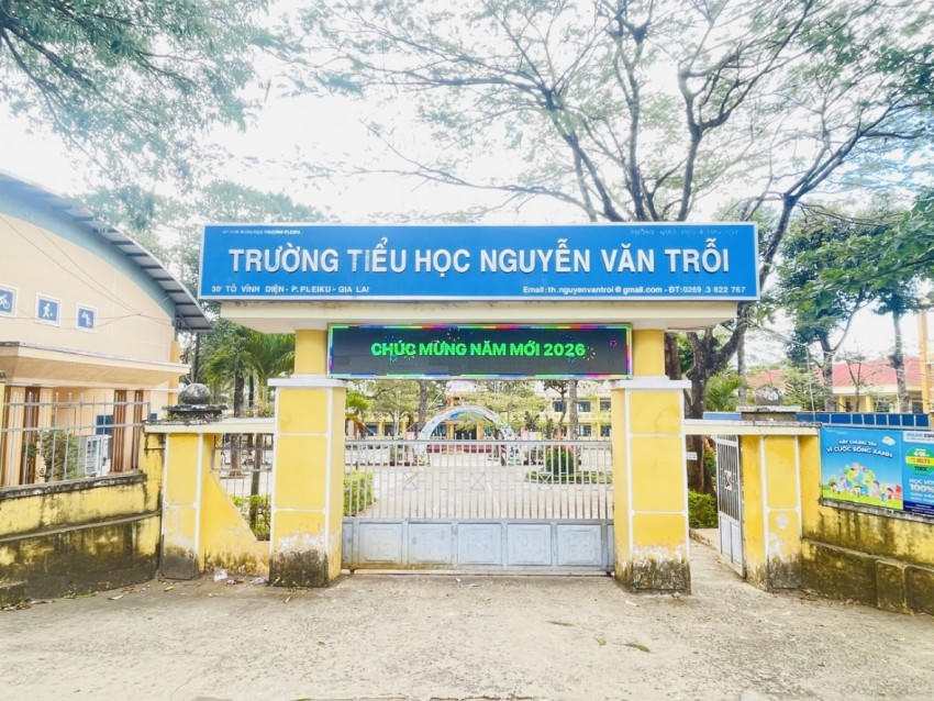 Trường Tiểu học Nguyễn Văn Trỗi.
