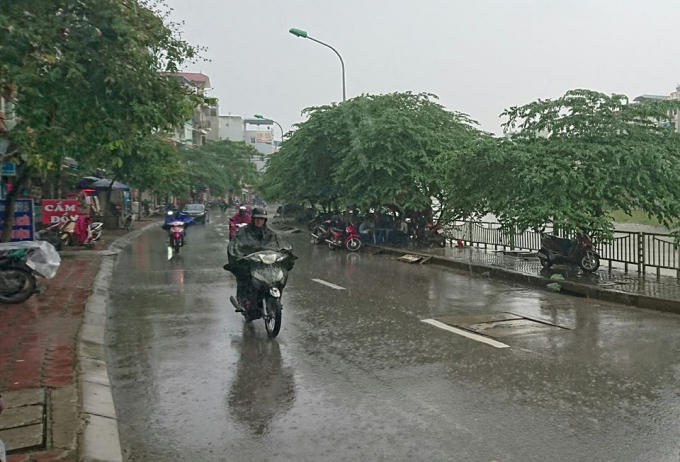 Bắc Bộ có mưa rào và giông. Ảnh: minh họa/ Dân Trí