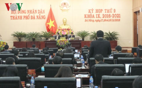 Kỳ họp cuối năm của HĐND thành phố Đà Nẵng.