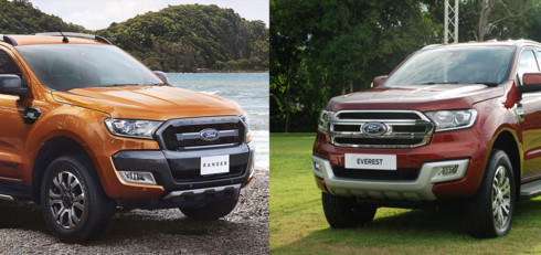 Ford Ranger và Ford Everest