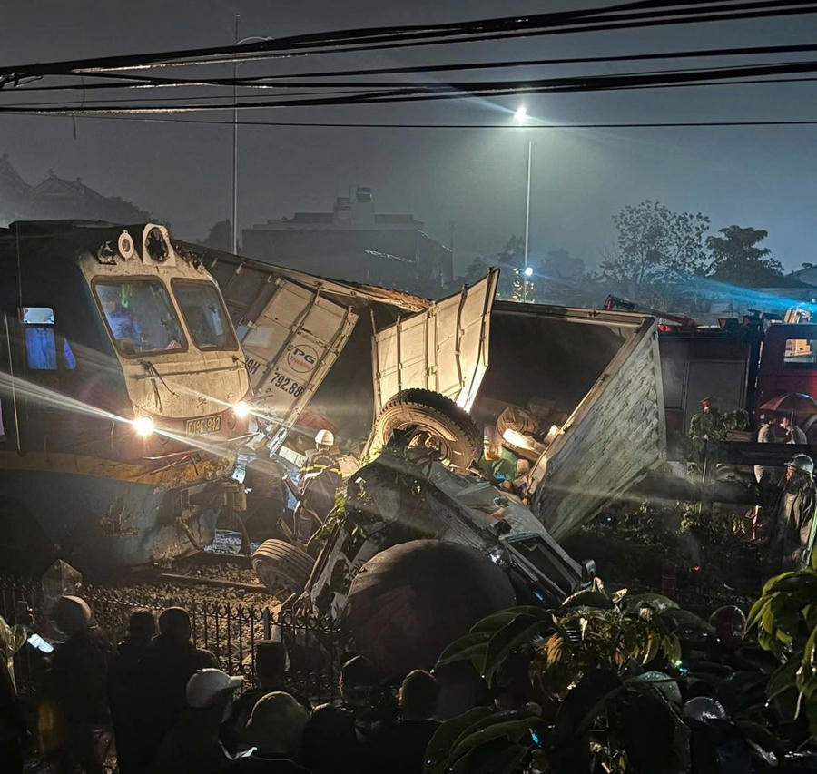 Hiện trường vụ việc.
Hiện trường vụ việc.