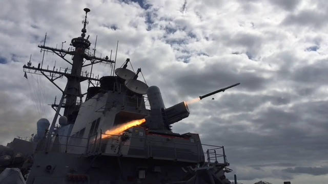 Tàu khu trục USS Porter. (Ảnh: USNI).