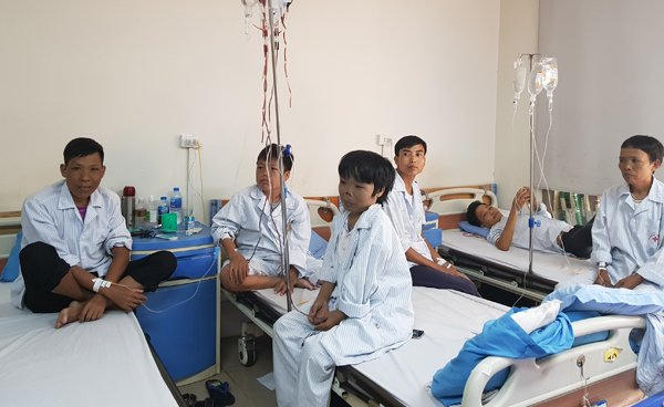 Những bệnh nhân Thalassemia có gương mặt gần giống nhau (Vietnamnet.vn)