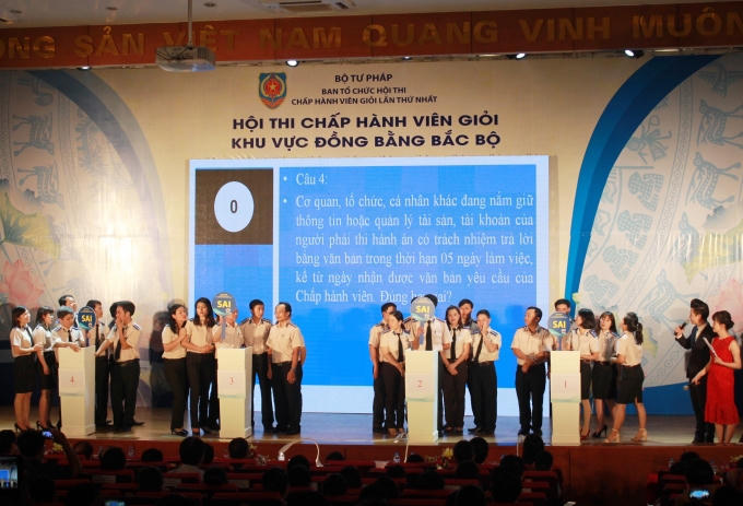 Thi trả lời câu hỏi.
