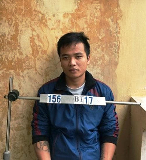 Đối tượng Nguyễn Chí Thanh. (Ảnh. CTV)