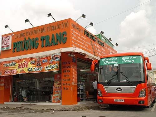 Hãng xe Phương Trang.