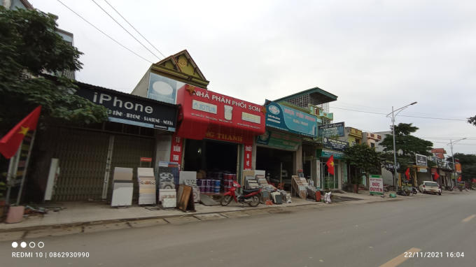 Nhà mặt phố khu vực Bái Thượng giá khoảng 38 triệu/1m2.