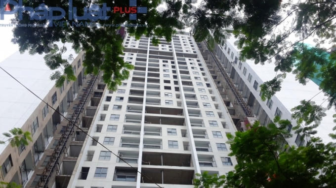 Dự án Golden West đang trong quá trình hoàn thiện phần thô.