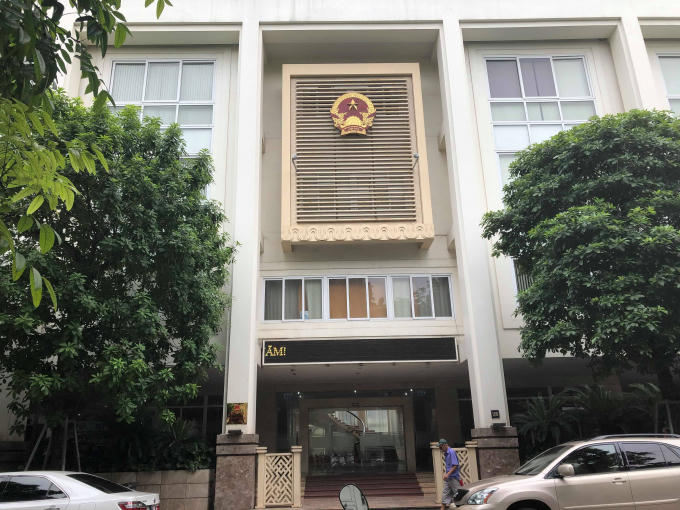 Trụ sở UBND quận Hoàn Kiếm.