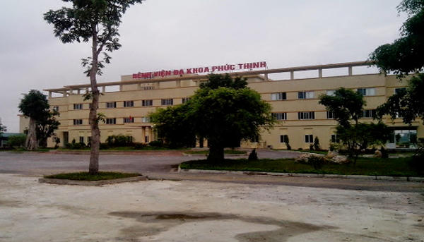 Bệnh viện đa khoa Phúc Thịnh.