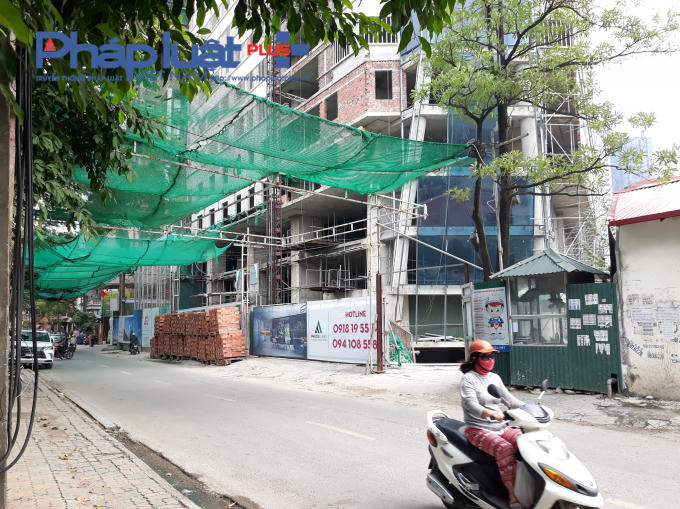 Công trình đang trong quá hoàn thiện. Ảnh: Tú Anh