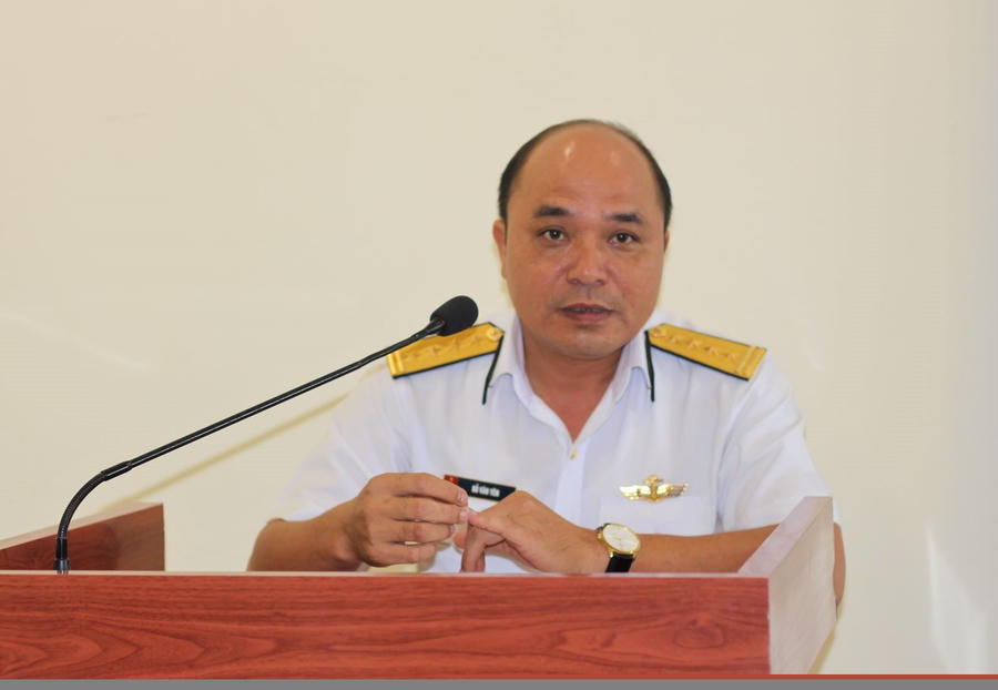 Phó Chính ủy Quân chủng Hải quân Đỗ Văn Yên. Ảnh: Internet